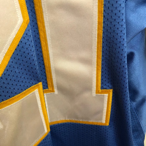REEBOK Equipment NFL Sz 52 Stitched Jersey LaDainian Tomlinson #21 Chargers - Picture 13 of 16